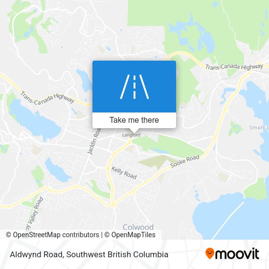 Aldwynd Road map