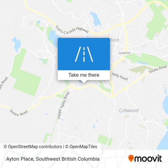 Ayton Place map