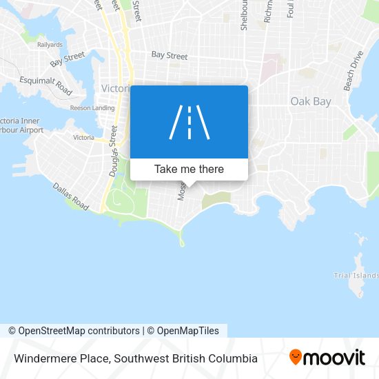 Windermere Place map