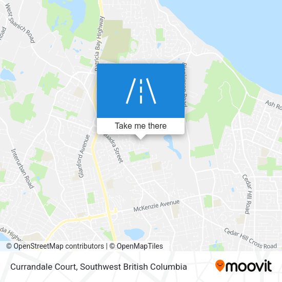 Currandale Court map