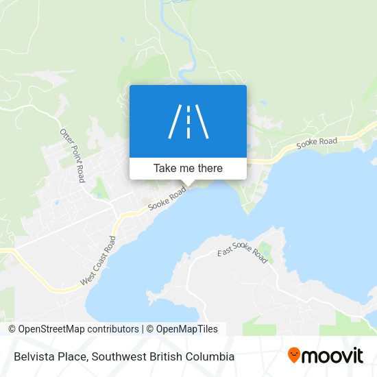 Belvista Place map