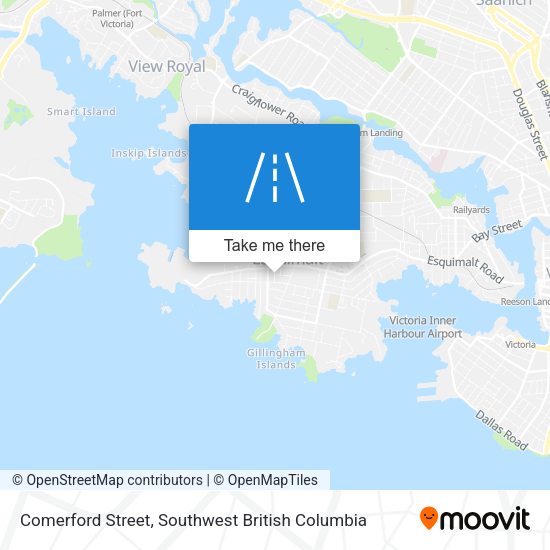 Comerford Street map