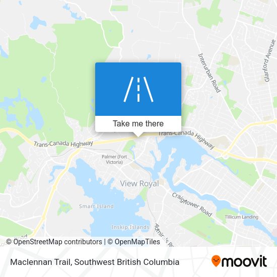 Maclennan Trail map