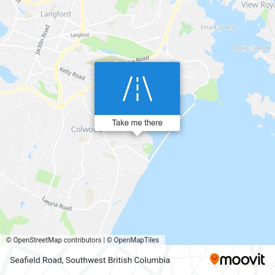 Seafield Road map