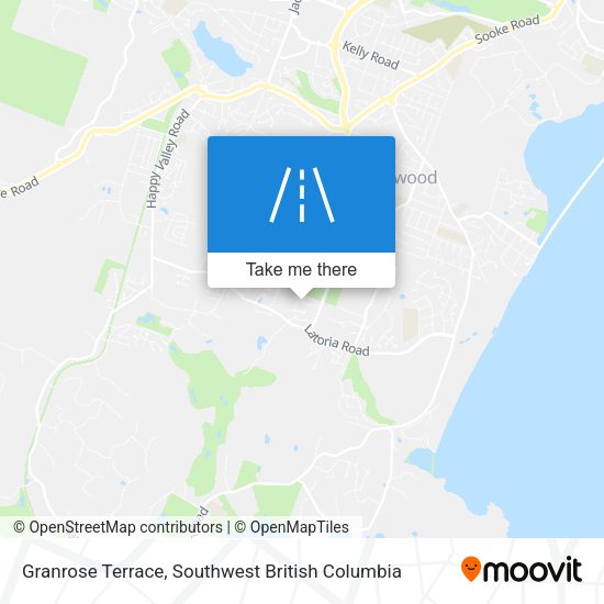Granrose Terrace map