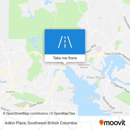 Adkin Place map
