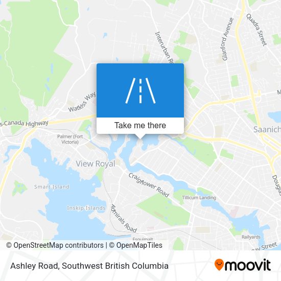 Ashley Road map