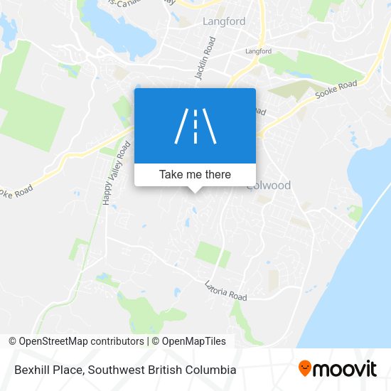 Bexhill Place map