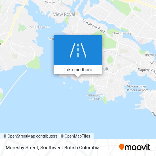 Moresby Street map