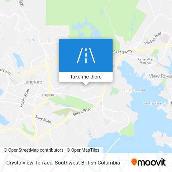 Crystalview Terrace map