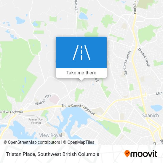 Tristan Place map