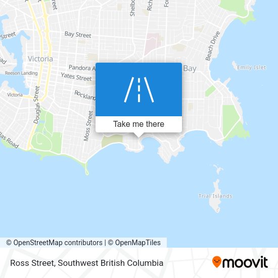 Ross Street map