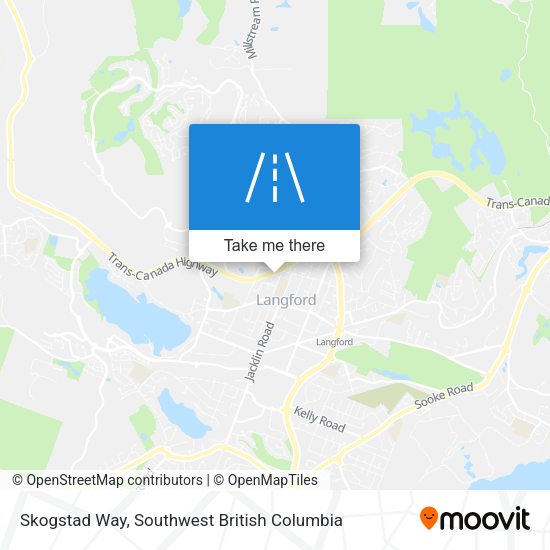 Skogstad Way map