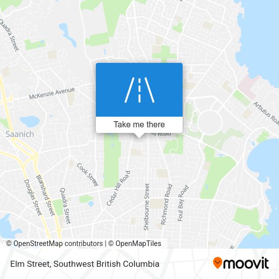 Elm Street map