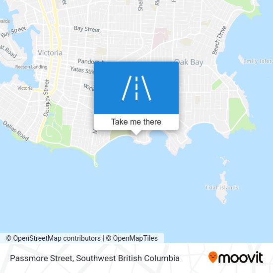 Passmore Street map