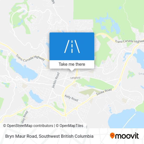 Bryn Maur Road plan