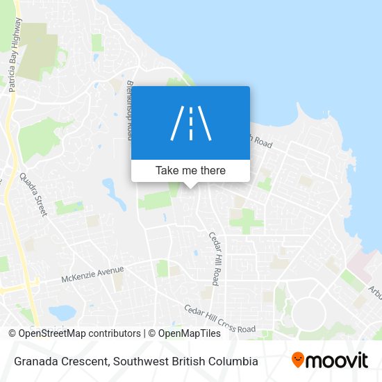 Granada Crescent map