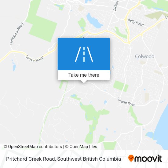 Pritchard Creek Road plan