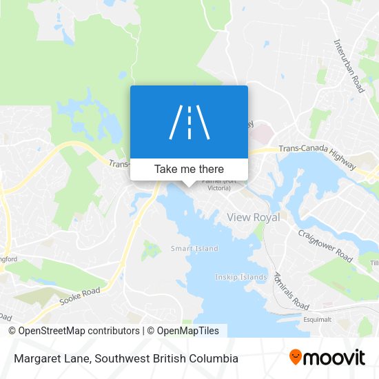Margaret Lane map
