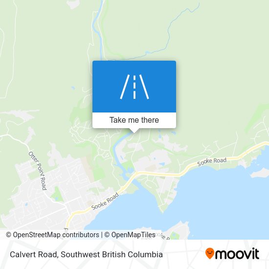 Calvert Road map
