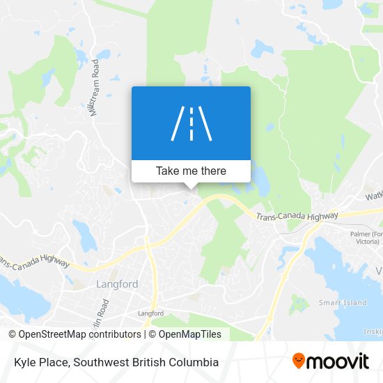 Kyle Place map