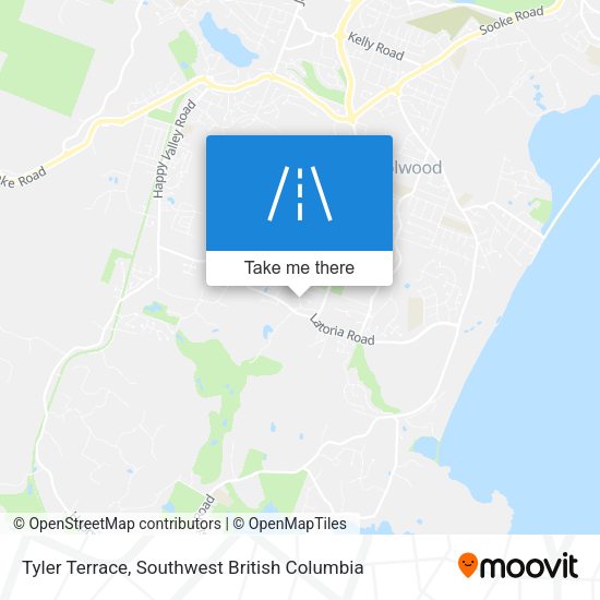 Tyler Terrace map