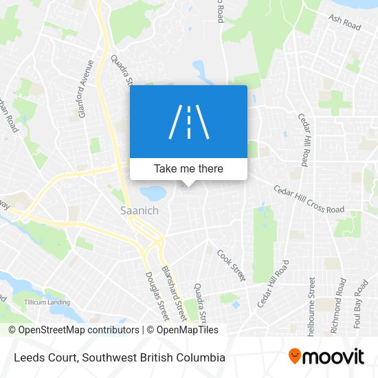 Leeds Court map