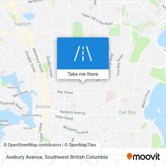 Avebury Avenue map