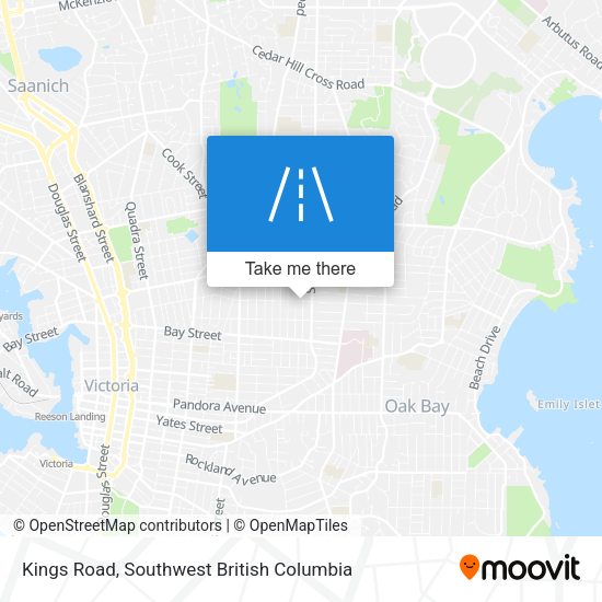 Kings Road map