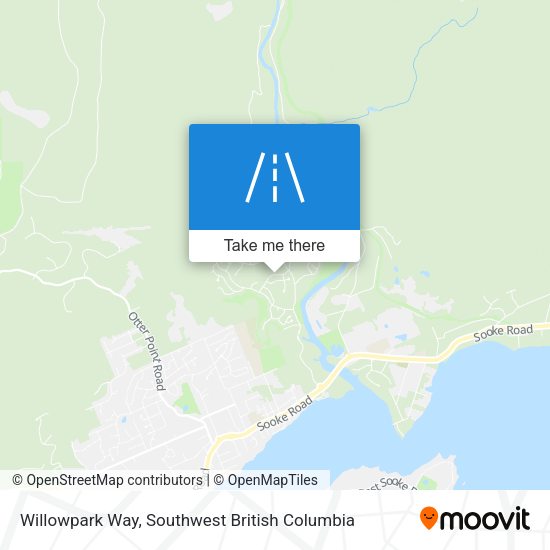Willowpark Way map