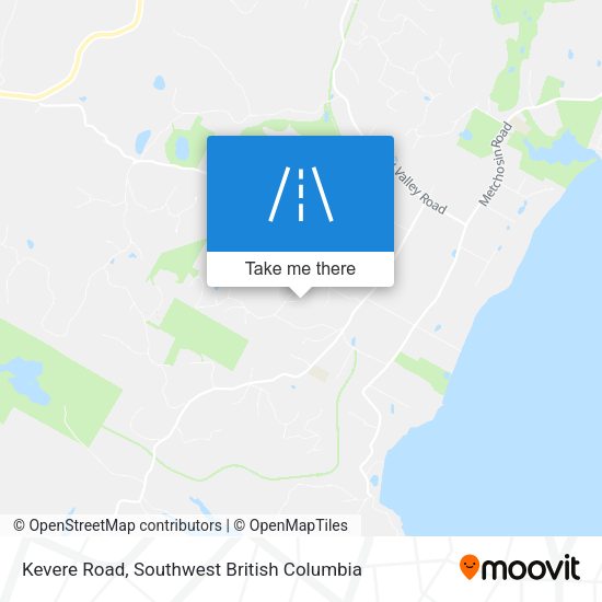 Kevere Road map