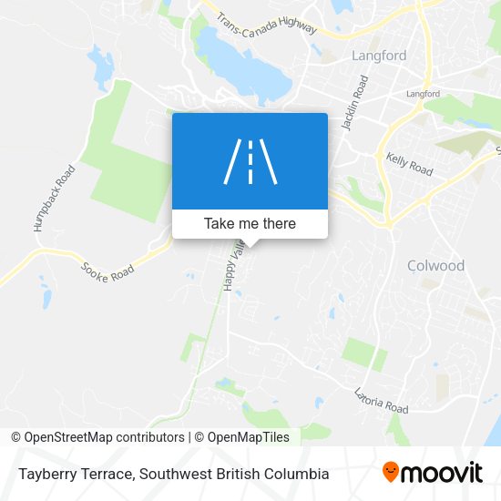 Tayberry Terrace map