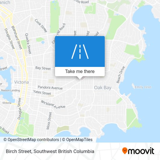 Birch Street map