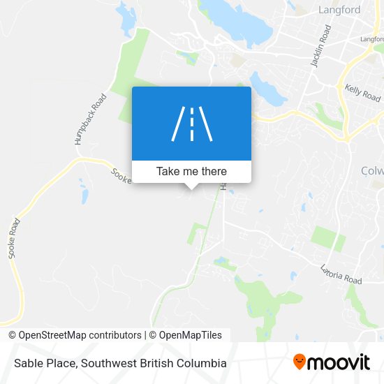 Sable Place map