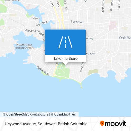 Heywood Avenue map