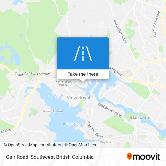 Gair Road map