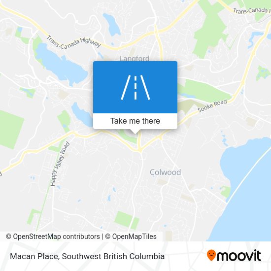 Macan Place map