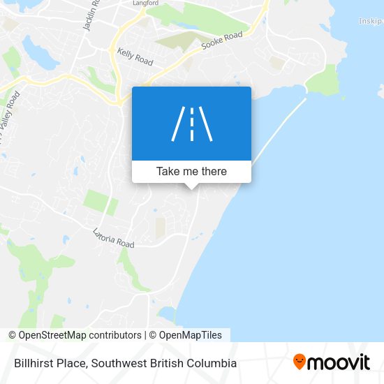 Billhirst Place map
