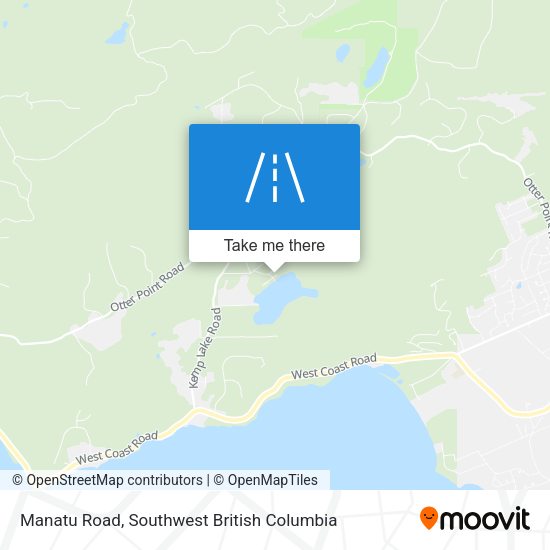 Manatu Road map