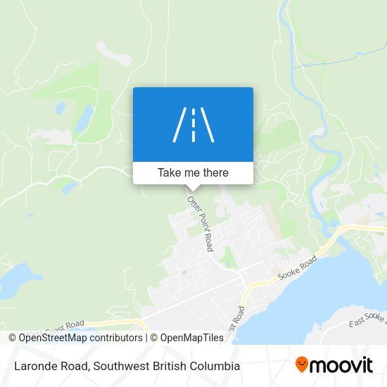 Laronde Road map