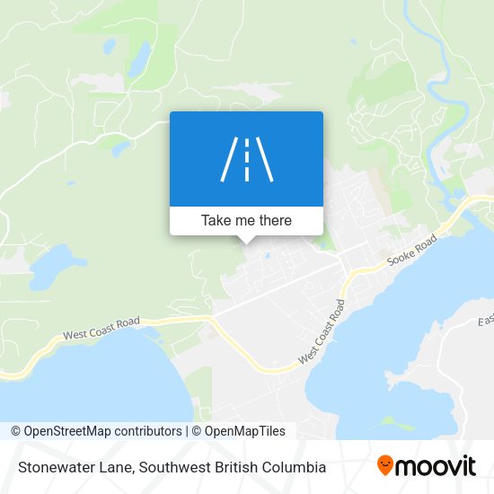 Stonewater Lane map