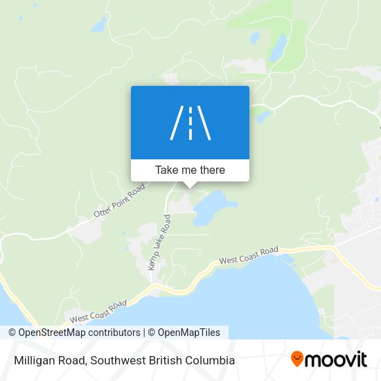 Milligan Road plan