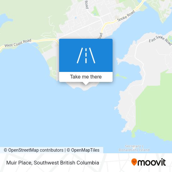 Muir Place map