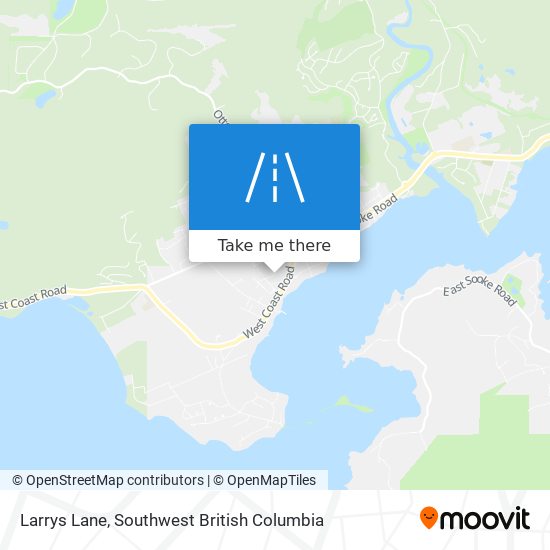 Larrys Lane map