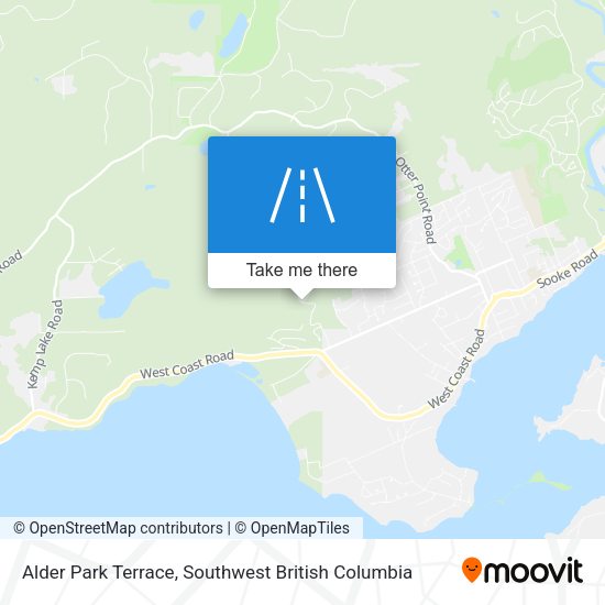 Alder Park Terrace map