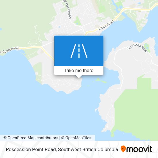 Possession Point Road map