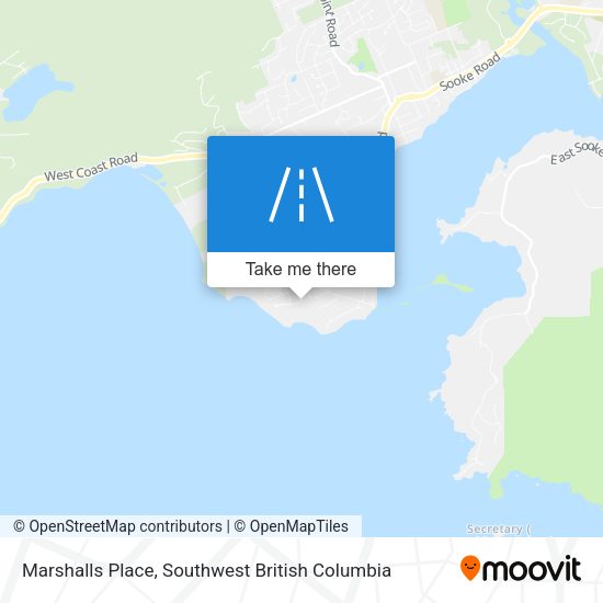 Marshalls Place map