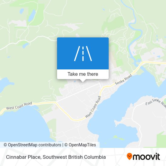 Cinnabar Place map