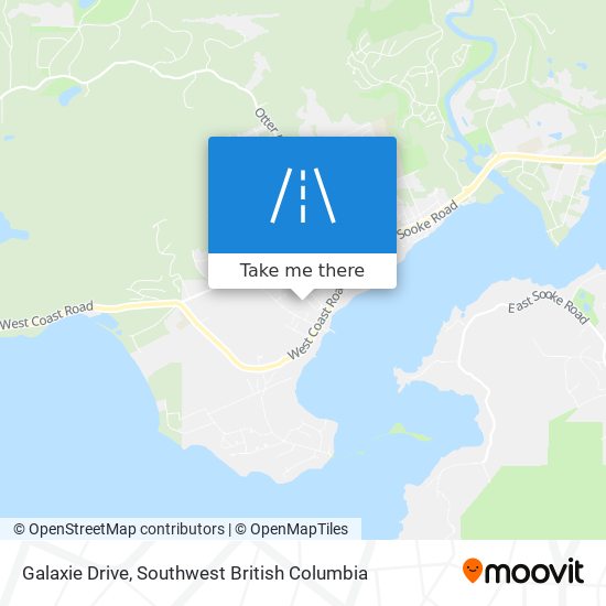 Galaxie Drive map