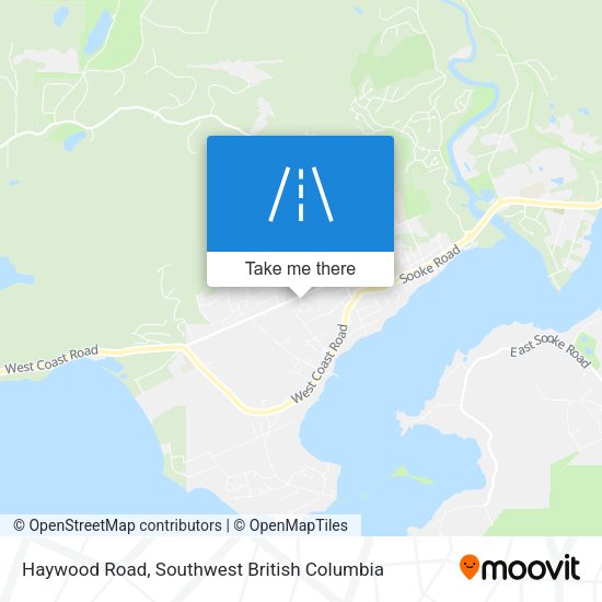 Haywood Road map